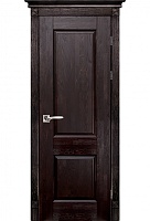 Дверь массив дуба Классик №1 венге