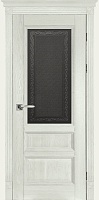 Дверь дуб Double Solid Wood Аристократ №2 White