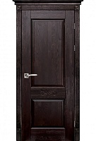 Дверь дуб Double Solid Wood Классик №4 венге