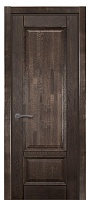 Дверь дуб Double Solid Wood Аристократ №4 эйвори блек глухая