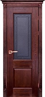 Дверь дуб Double Solid Wood Классик №2 махагон