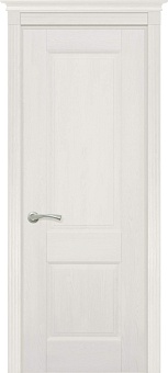 Дверь дуб Double Solid Wood Классик №1 белая эмаль