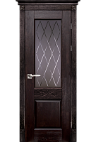 Дверь дуб Double Solid Wood Классик №5 венге