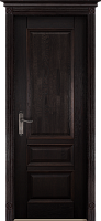 Дверь дуб Double Solid Wood Аристократ №1 венге