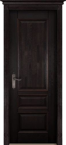 Дверь дуб Double Solid Wood Аристократ №1 венге