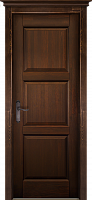 Дверь массив сосны Турин античный орех глухая