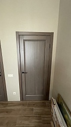 Дверь массив ольхи Витраж грис