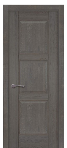 Дверь дуб Double Solid Wood Турин грис глухая