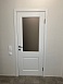 Дверь из дуба Классик №2 белая эмаль матовое стекло - 4