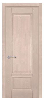 Дверь дуб Double Solid Wood Аристократ №4 эмаль крем глухая