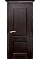 Дверь массив дуба Классик №4 венге