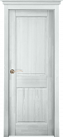 Дверь массив сосны Нарвик белая эмаль глухая