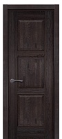 Дверь дуб Double Solid Wood Турин венге глухая