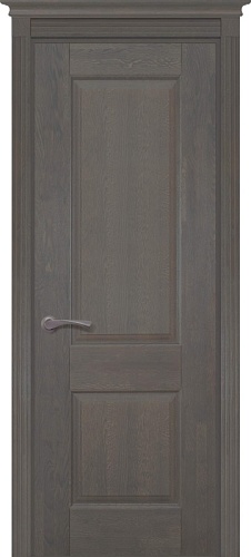 Дверь дуб Double Solid Wood Классик №1 грис