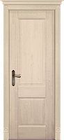 Дверь дуб Double Solid Wood Классик №1 эмаль крем