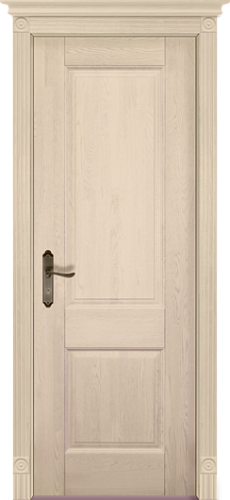 Дверь дуб Double Solid Wood Классик №1 эмаль крем